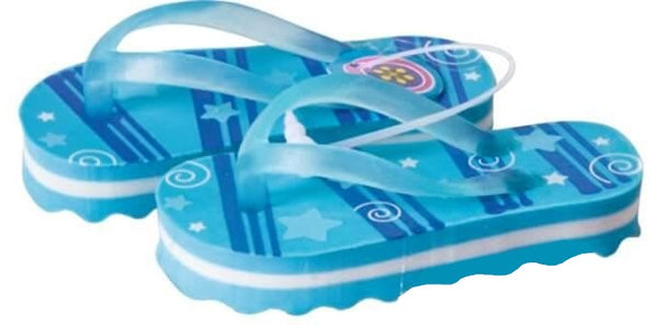 gum Flip Flop 3 x 4 cm junior blauw