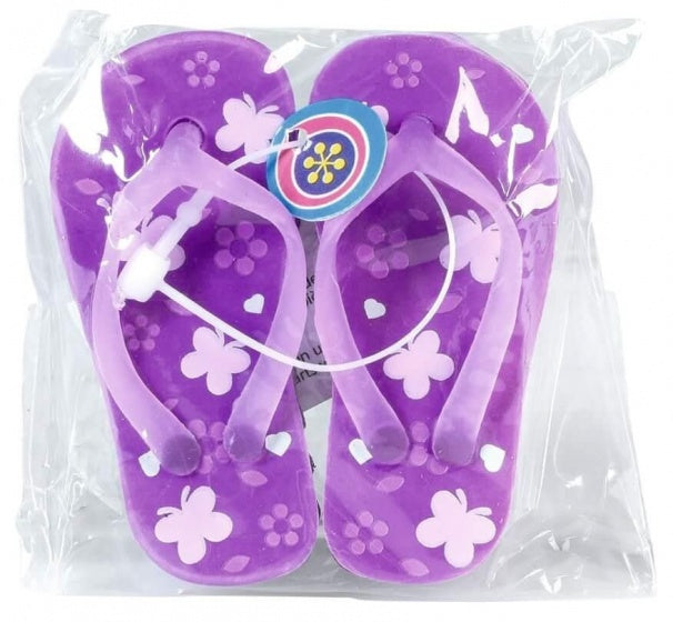 gum Flip Flop 3 x 4 cm junior paars