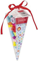 gumset Alfabet 13,5 x 4,5 cm rubber 26-delig