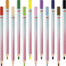 kleurpotloden Jumbo Unicorn Princess hout 12 stuks