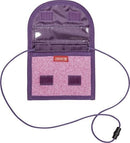 klittenbandportemonnee Unicorn 13 x 10 cm textiel roze