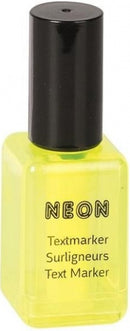 markeerstift Nagellak 2,5 x 7 cm geel