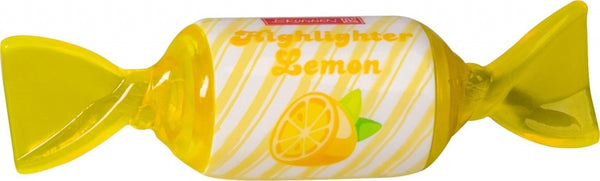 mini-marker Highlighter snoepje 8 cm geel