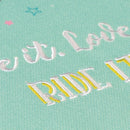 pennenetui Ponylove 2-vaks gevuld roze/mint 16-delig