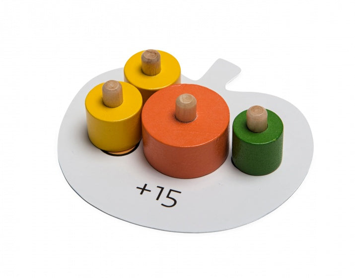 behendigheidsspel appels plukken 64-delig