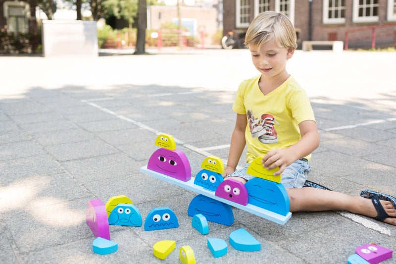 balansspel Balance Buddies 50 cm multicolor