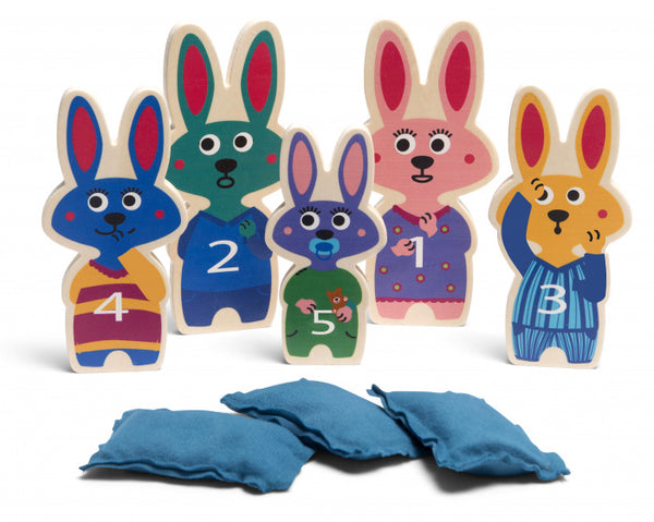 BS Toys Balwerpen Bunnies Hout - Werpspel