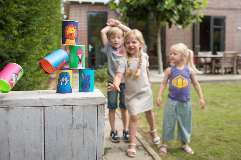 BS Toys Blikwerpen Wildlife, 9dlg.