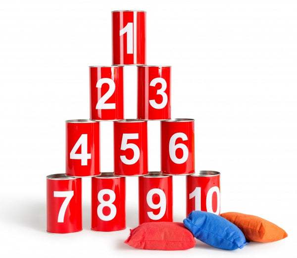 BS Toys Blikwerpen Rood, 13dlg.