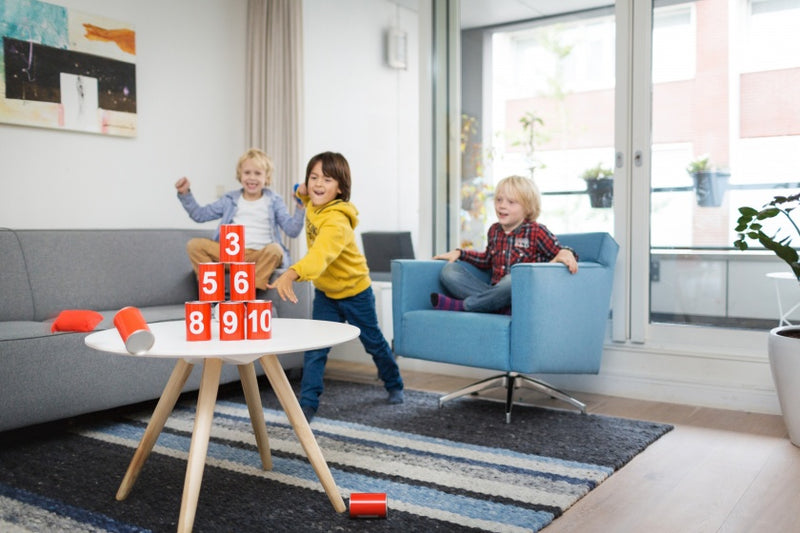 BS Toys Blikwerpen Rood, 13dlg.