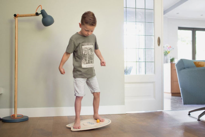 BS Toys Balans Surfboard Hout - Balansspel