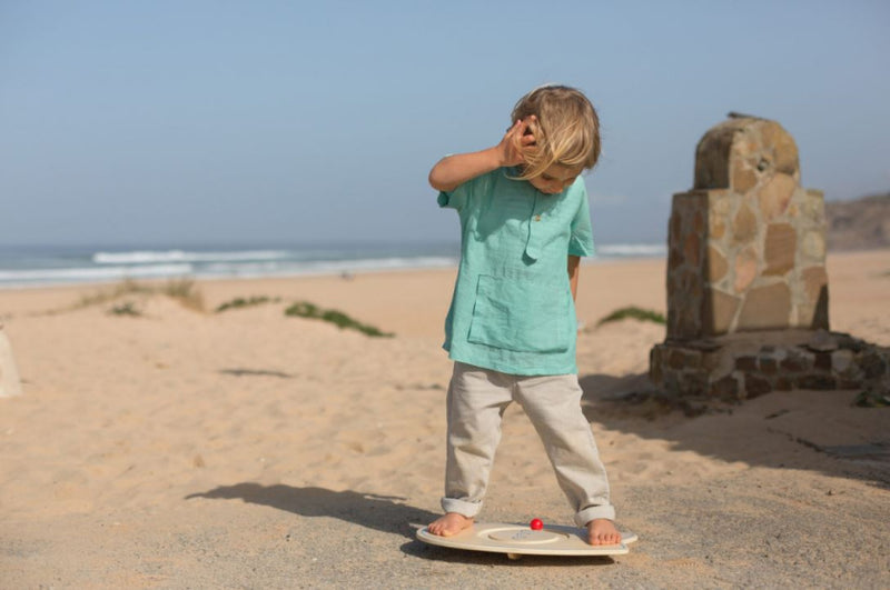 BS Toys Balans Surfboard Hout - Balansspel