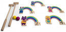 BS Toys Houten Croquet Spel Regenboog