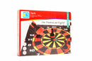 dartvloerkleed Darts 120 cm zwart