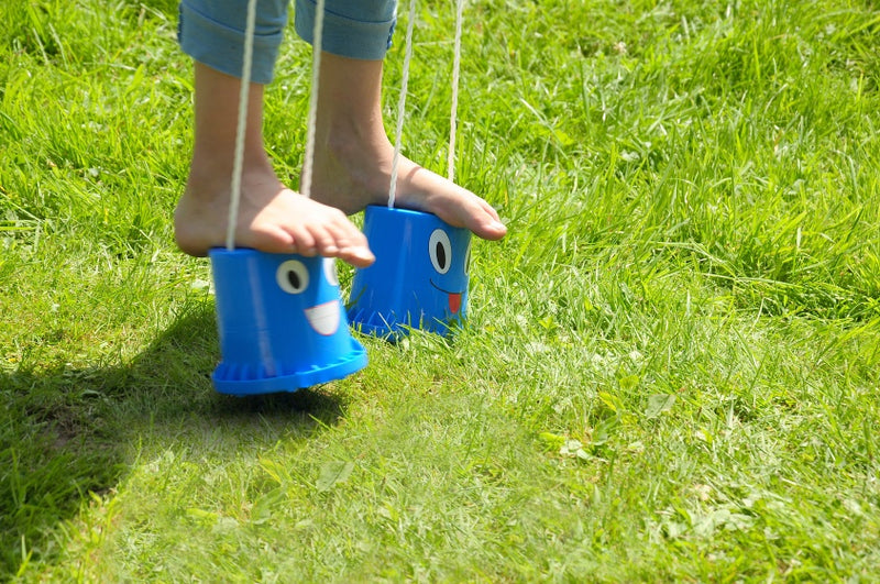 DIY loopklossen 10 cm blauw