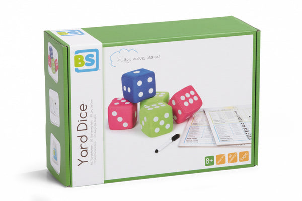 dobbelspel Yahtzee junior neopreen 9-delig