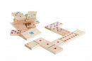 BS Toys Mega Houten Domino Spel, 28dlg,.
