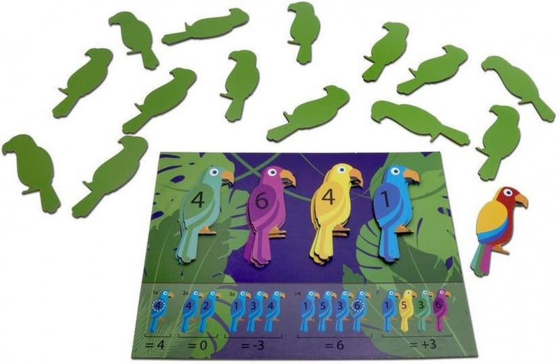 gezelschapsspel Papegaaien 29 cm karton