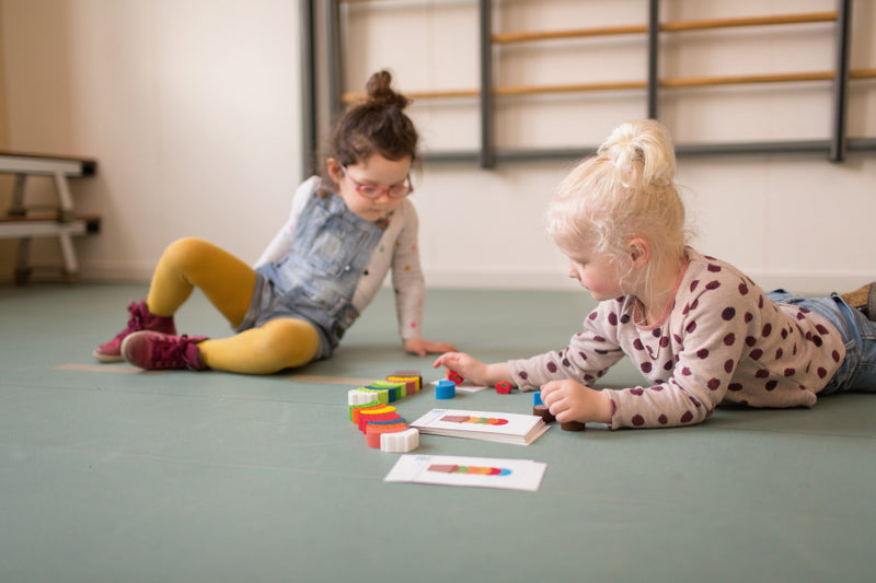 BS Toys IJs Creaties Hout - Balans en Stapelspel
