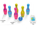 BS Toys Houten Bowlingset Skittels Junior, 7dlg.