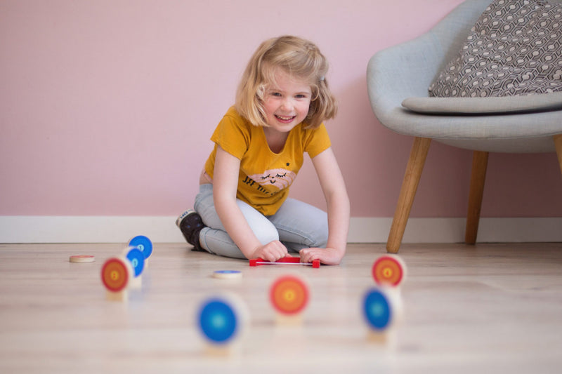 BS Toys Kleuren Doelwitten Hout - Afschietspel