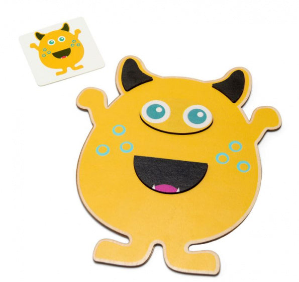 BS Toys Monster Tweelingen Hout - Kinderspel