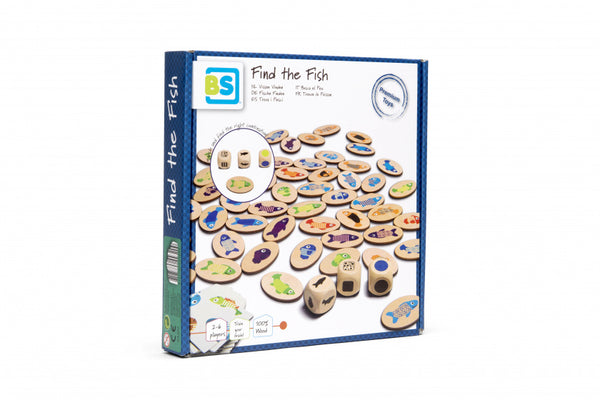 BS Toys Houten Spel Vind de Vis