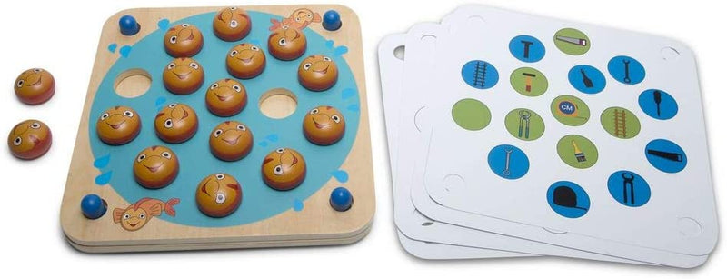 BS Toys Houten Memospel Vis, 20dlg.