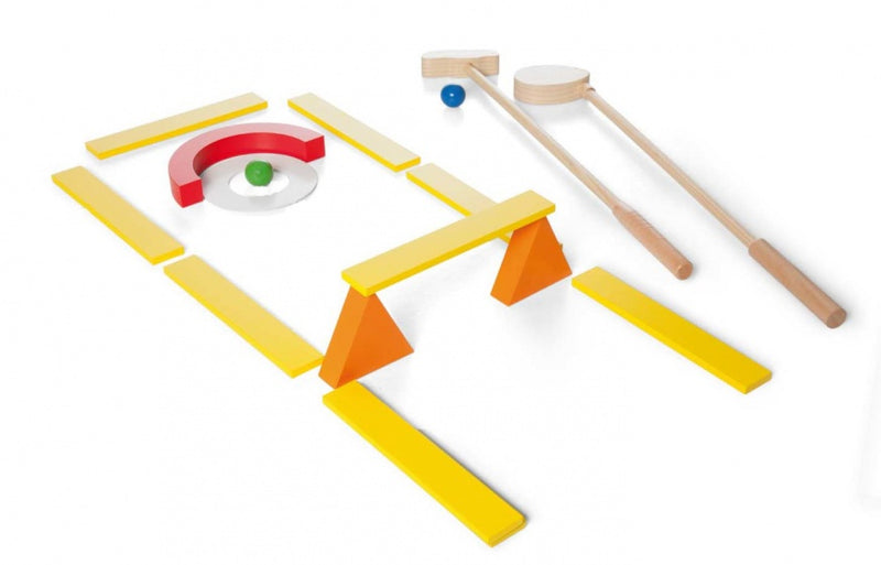 mini golfbaan hout 15-delig