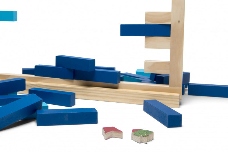 BS Toys Muurspel - Balans en Stapelspel