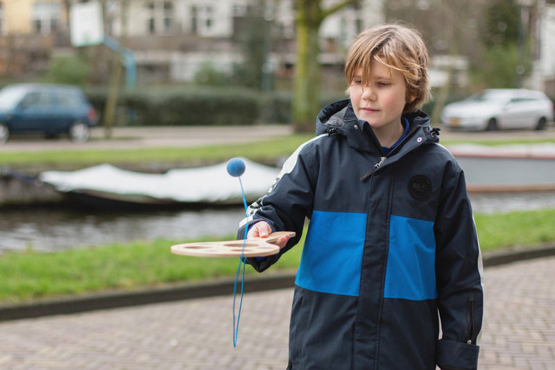 BS Toys Zwaai en Swing Houten Racket - Buitenspel