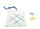 Reisspel dammen & Tic Tac Toe Multicolor 24 x 22 cm