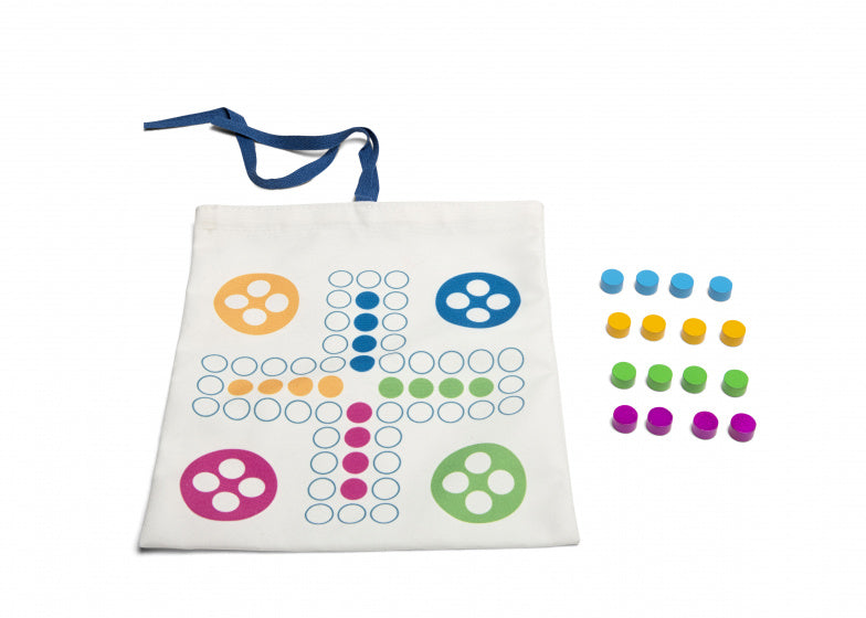 Reisspel Snakes & Ladders & Ludo Multicolor 24x22 cm