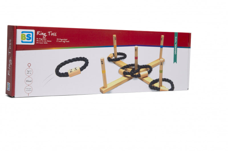 BS Toys Houten Ringwerpspel, 6dlg.