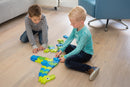 vloerpuzzel Giraffe junior 60 cm groen 26-delig