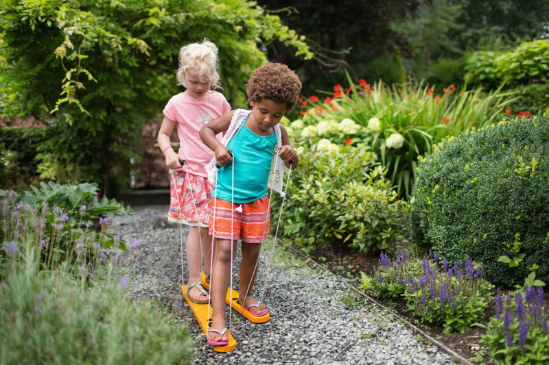 BS Toys Houten Loopski's Voor 2 Personen, 90cm