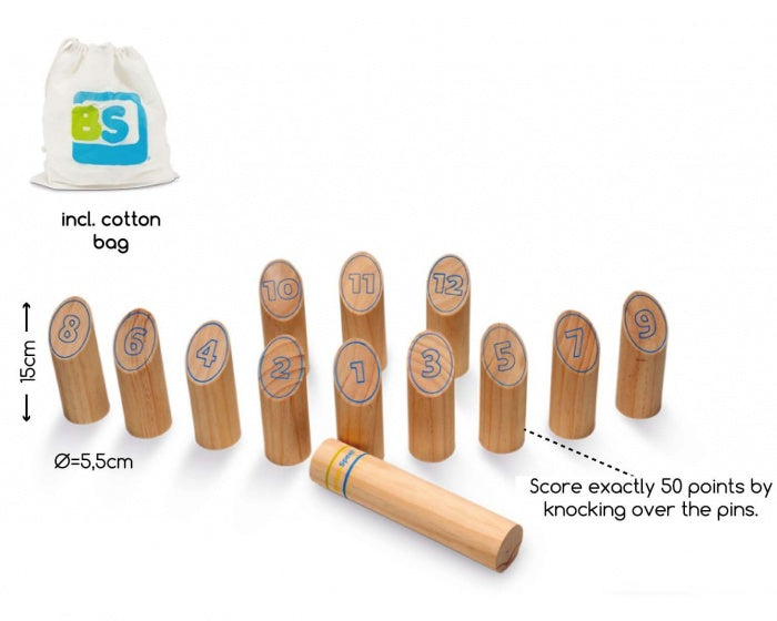 BS Toys Fins Houten Werpspel