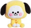 knuffel Chimmy junior 20 cm pluche geel/wit