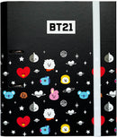 ringband junior 2-rings A4 32 x 28 cm karton zwart/wit