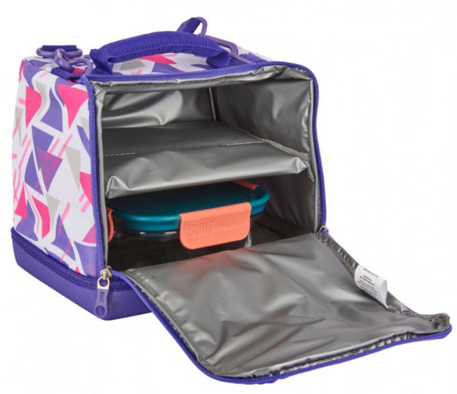 koeltas Active 8 liter 18,5 x 26 cm polyester paars