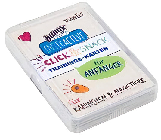 Bunny Nature Click & Snack Trainingskaarten 14 STUKS 12X7X1,5 CM