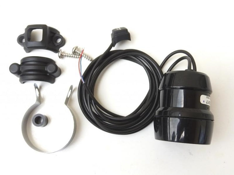 signaalhoorn E-bike 6-36V zwart