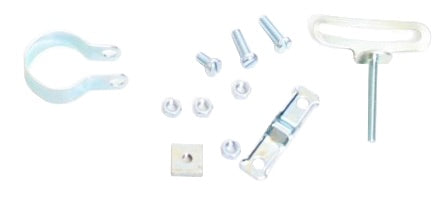 Kettingscherm Busch & Müller universeel - zwart