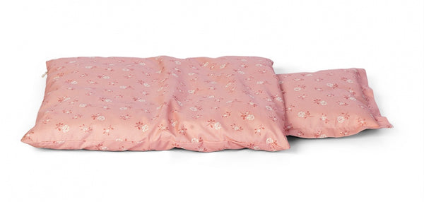 babypop beddengoed 44 x 37 cm roze