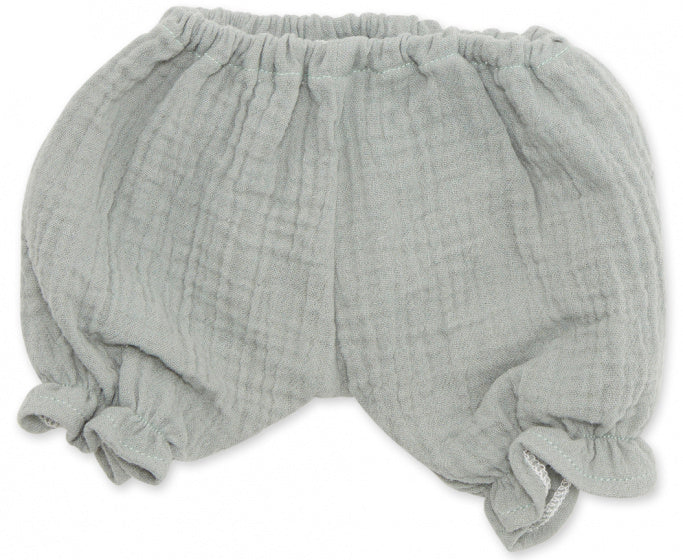 babypopkleding Broek meisjes 38-42 cm katoen mint