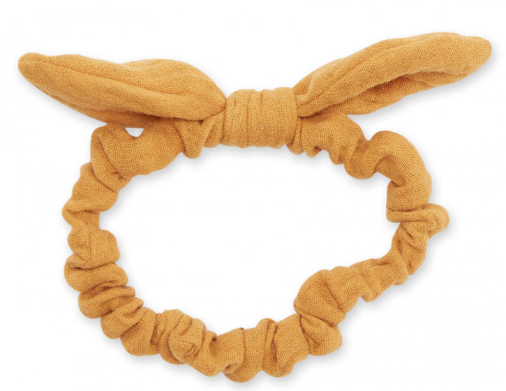 babypopkleding Haarband meisjes 38-42 cm katoen geel