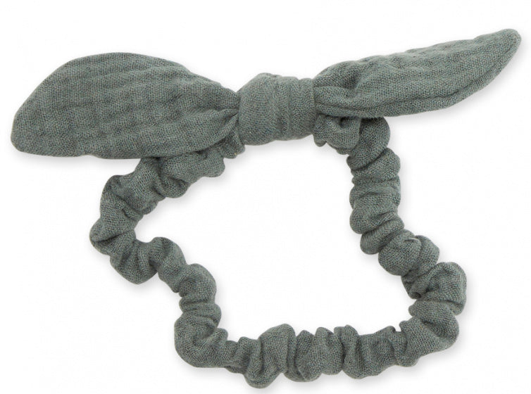 babypopkleding Haarband meisjes 38-42 cm katoen groen