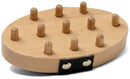 houten speelgoed Paardenverzorgingsset 10 cm bruin