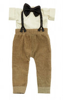 stoffen pop Pierre 37 cm katoen/polyester beige