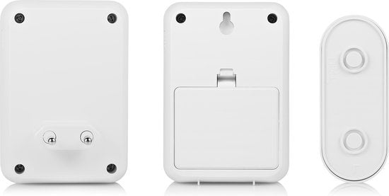 Byron DBY-22314 Draadloze Deurbelset Wit
